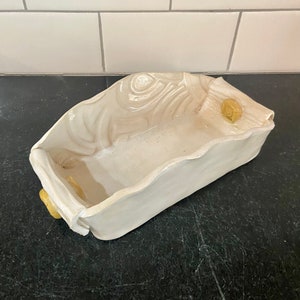 Small White Serving Tray