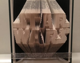 Modèle de pliage de livre Star Wars - Cadeaux pour lui - Fête des pères - Fan de Star Wars - Cadeau unique - Cadeau d'anniversaire - Cadeau pour papa - Petit ami