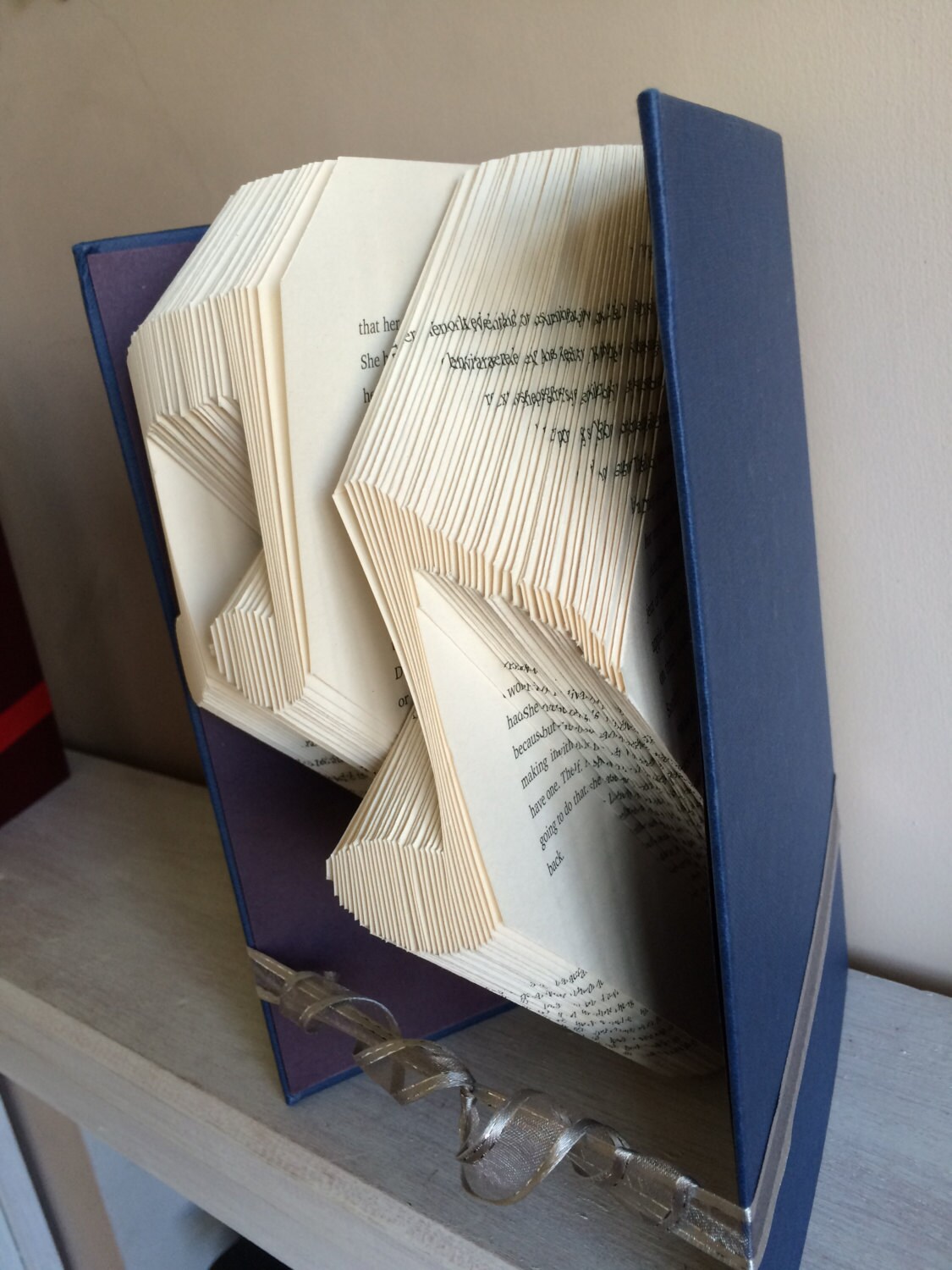 Musical Notes Book Folding Pattern - Folded Book Art - Gift for a ...