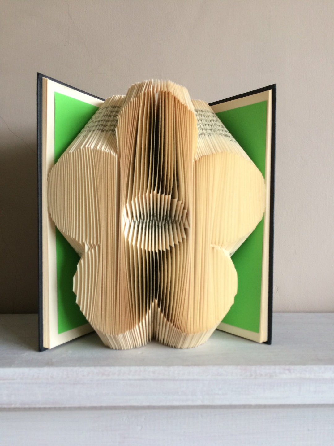 Flower Book Folding Pattern Flower Book Art Special Thank You Gift