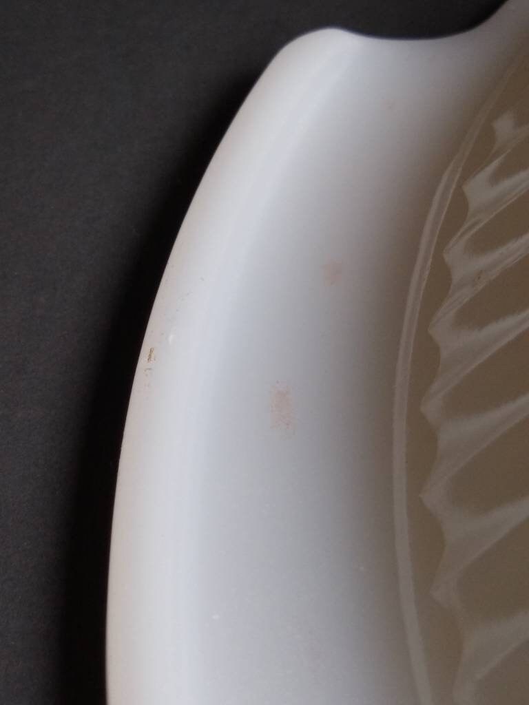 Vintage Anchor Hocking Fire King Pie Plate White Milk Glass 9 Etsy