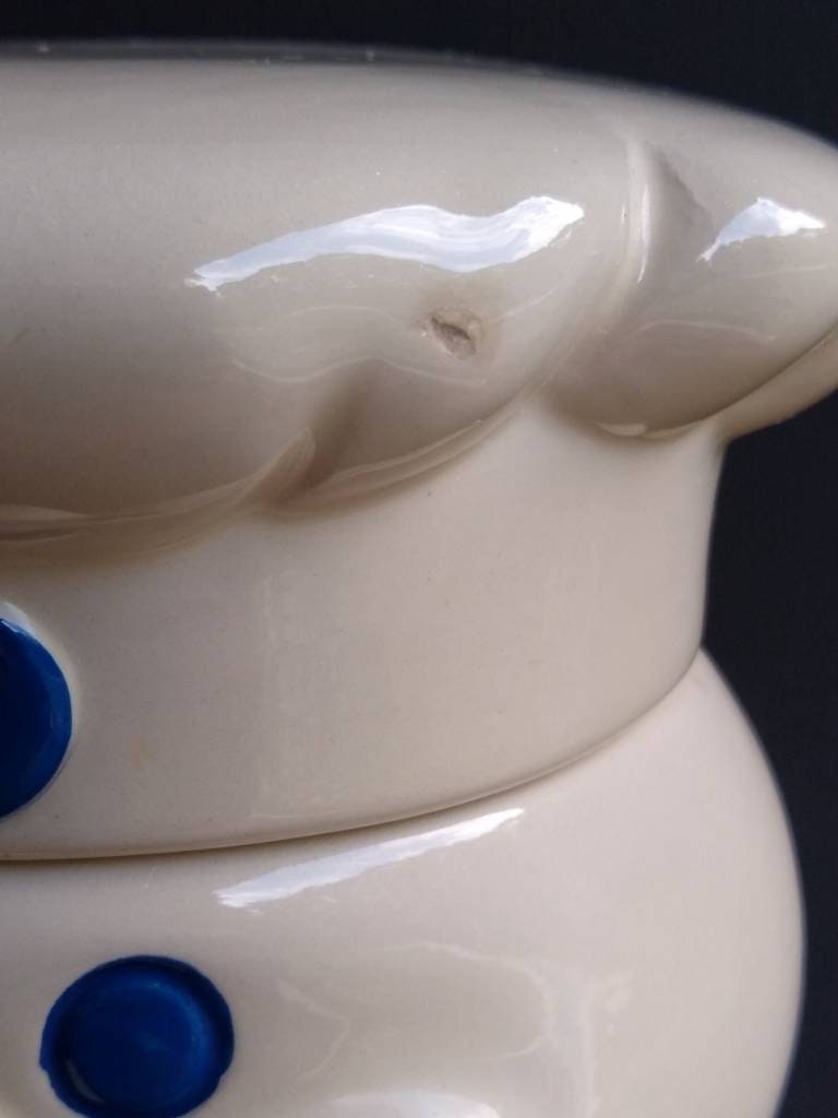 Vintage Pillsbury Doughboy Cookie Jar 1973, Collectable