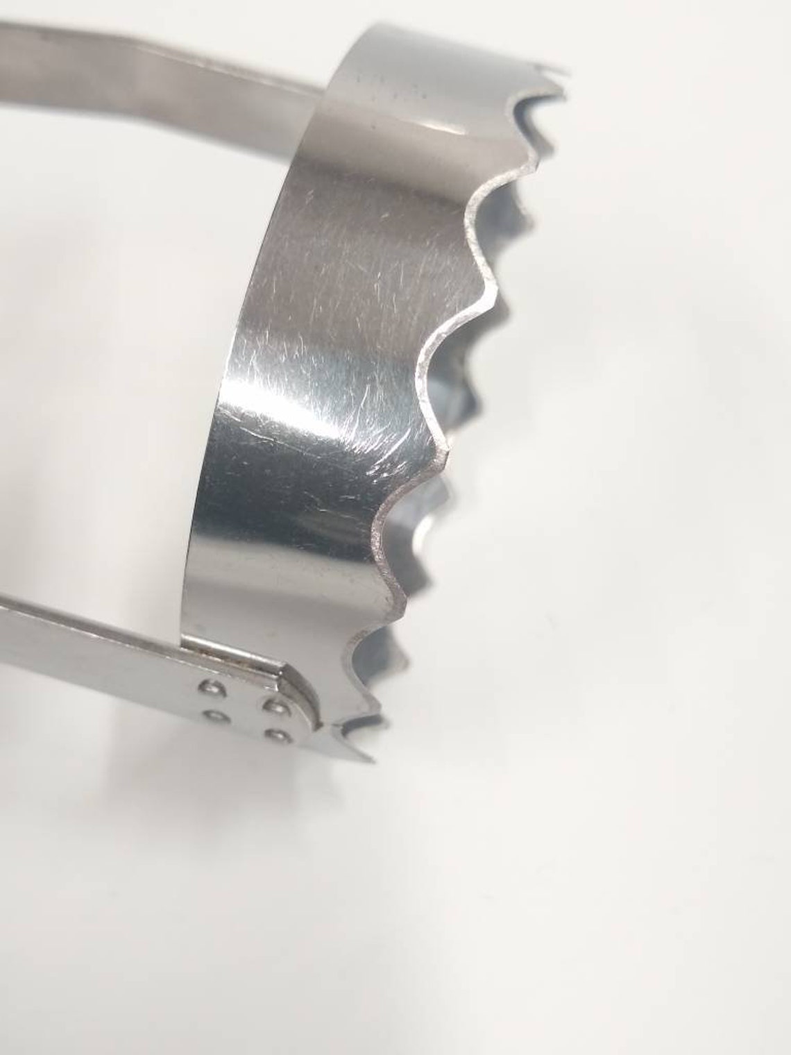 Vintage Kwik Kut Biscuit Cutter Vintage Round Serrated Edge Etsy