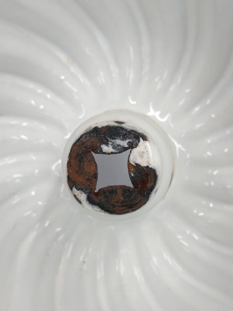 Vintage Red Enamel Bundt Pan Jello Mold With Ring for Hanging Etsy