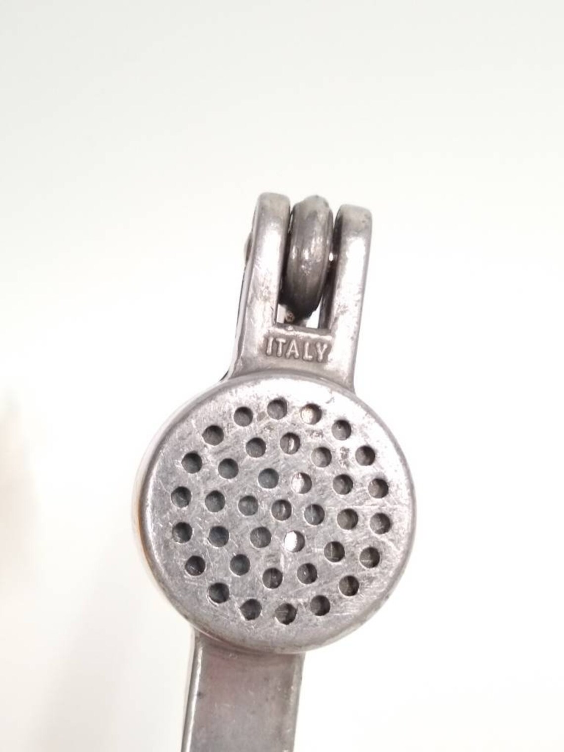 Vintage Garlic Press Made in Italy Aluminum Old Aluminum Etsy