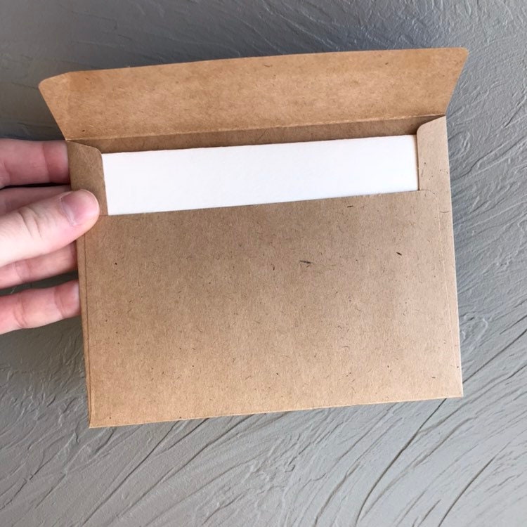 Hand-Painted Watercolor Card