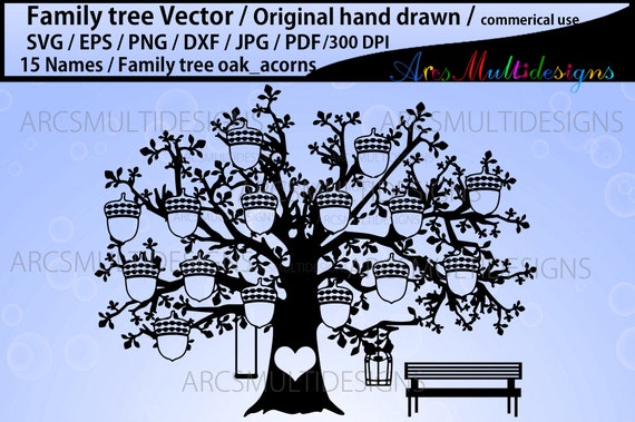 Free Free 80 Family Tree Svg With Names SVG PNG EPS DXF File
