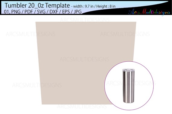 Download Tumbler 20oz Template 20 Oz Cup Wrap Template Sublimation Tumbler Template By Arcsmultidesignsshop Catch My Party