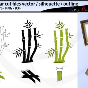 Cane Sugar SVG Bundle: Silhouette, Umriss, Vektor (Digitaler Download)