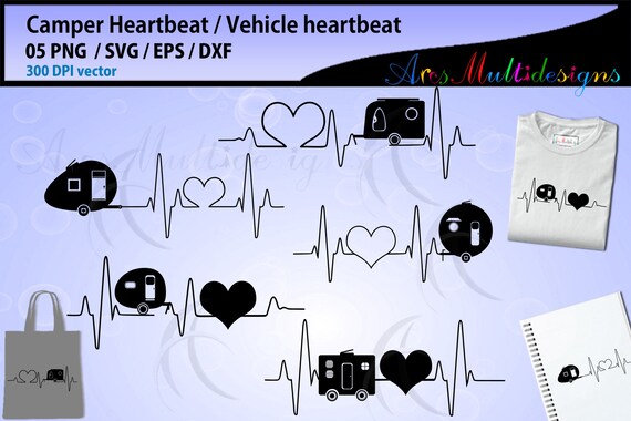 Download Camper Heartbeat Svg Camper Heart Beat Vector Camping Heartbeat Camper Car Heartbeat Clipart Camper Cut Files For Silhouette By Arcsmultidesignsshop Catch My Party