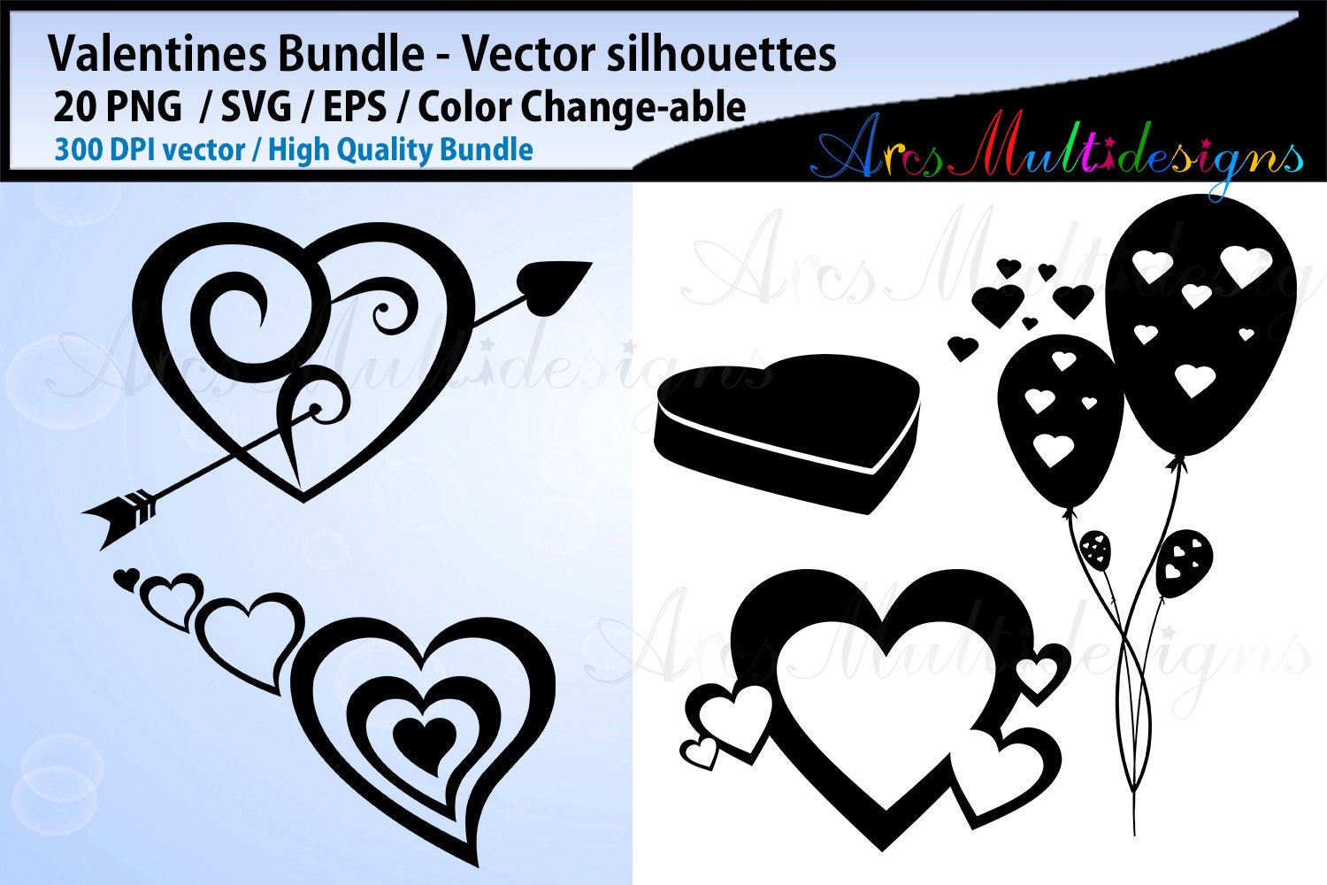 Valentines Silhouette Svg /valentines SVG Cutting Templates - Etsy
