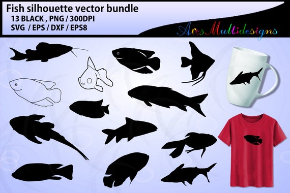Download Fish Svg Silhouette Fish Svg For Cricut Fish Clipart Sea Fish Svg Ocean Fish Vector By Arcsmultidesignsshop Catch My Party