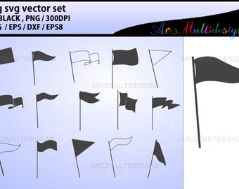 Flag Banner Svg / Flag svg / Flag svg bundle / flag svg template