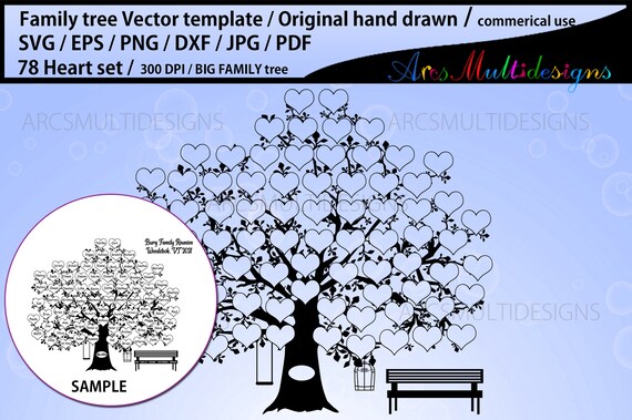 Free Free 100 Heart Family Tree Svg SVG PNG EPS DXF File