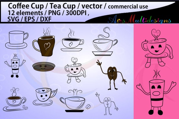 Free Free 61 Silhouette Coffee Mug Svg SVG PNG EPS DXF File
