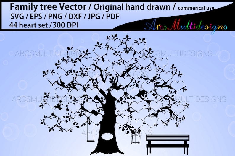 Free Free 237 Heart Family Tree Svg SVG PNG EPS DXF File
