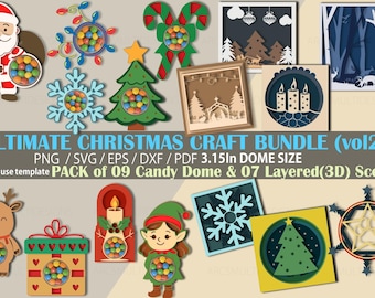 Ultimate Christmas Craft Bundle (Digital Download)