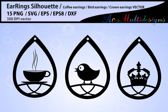 Free Free 314 Coffee Earrings Svg SVG PNG EPS DXF File