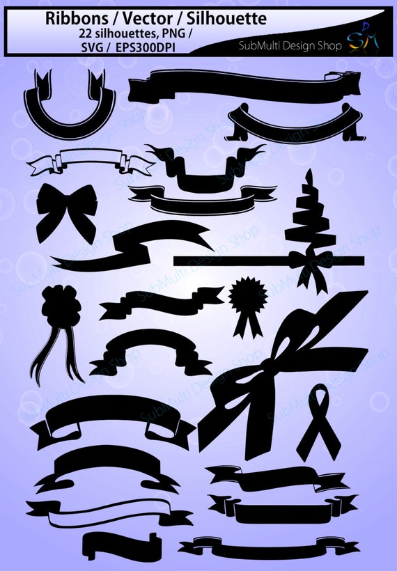 Download Banners Silhouette Banners Svg Files Digital Clipart Ribbons Scroll Clip Art Ribbon Eps Png Gift Wrap Printable Instant By Arcsmultidesignsshop Catch My Party