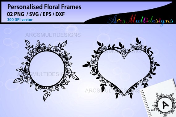 Download Floral Alphabet Svg Frame Personalized Alphabet Frame Svg Monogram Frame Template By Arcsmultidesignsshop Catch My Party Yellowimages Mockups