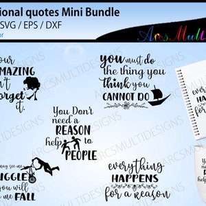 inspirational quotes cut file / amazing svg cutting file / everything svg cut file / motivation svg quote / svg cut files