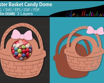 Easter Basket Candy Dome (Digital Download)