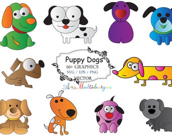 puppy dog graphics and illustrations svg /dog animals clip art SVG /dog vector/ drawn doodle / Eps / Png / printable clip art / farm animal