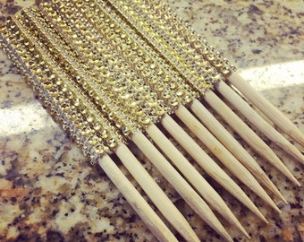 Apple sticks, Candy Apples, Carmel apples, Bling sticks, 12ct, More Colors Avail , Fast Shipping
