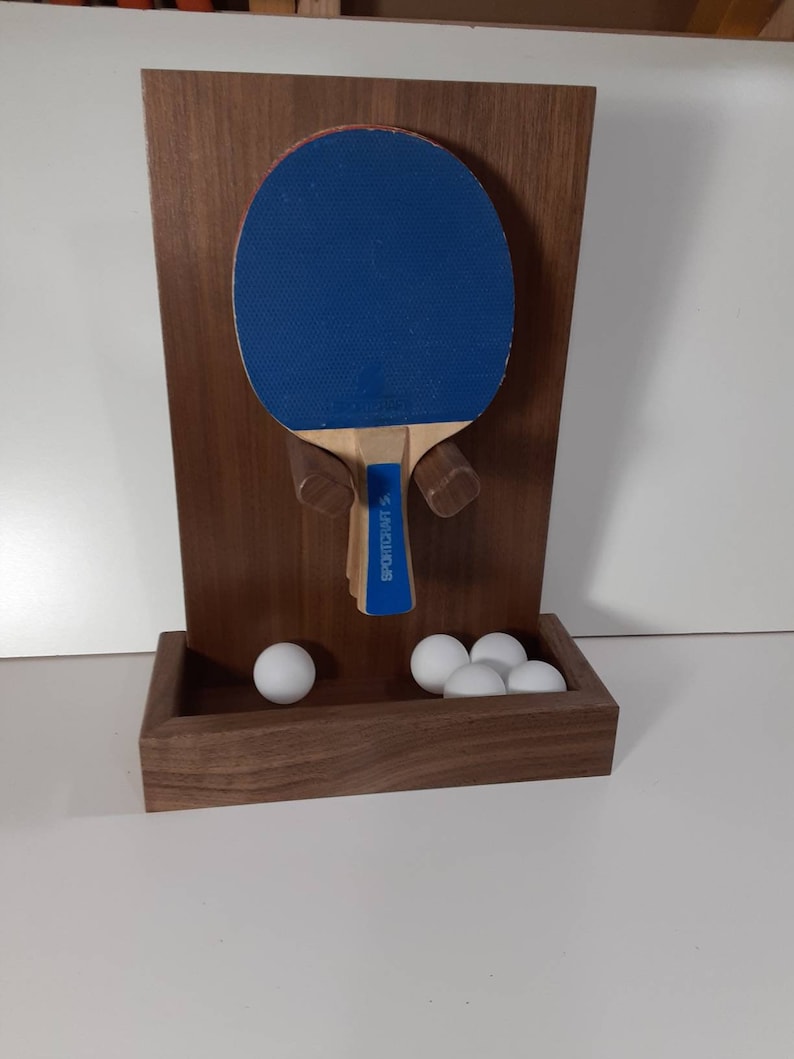 Ping Pong Paddle Holder Etsy