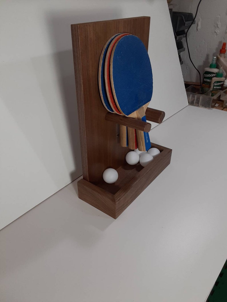 Ping pong paddle holder Etsy