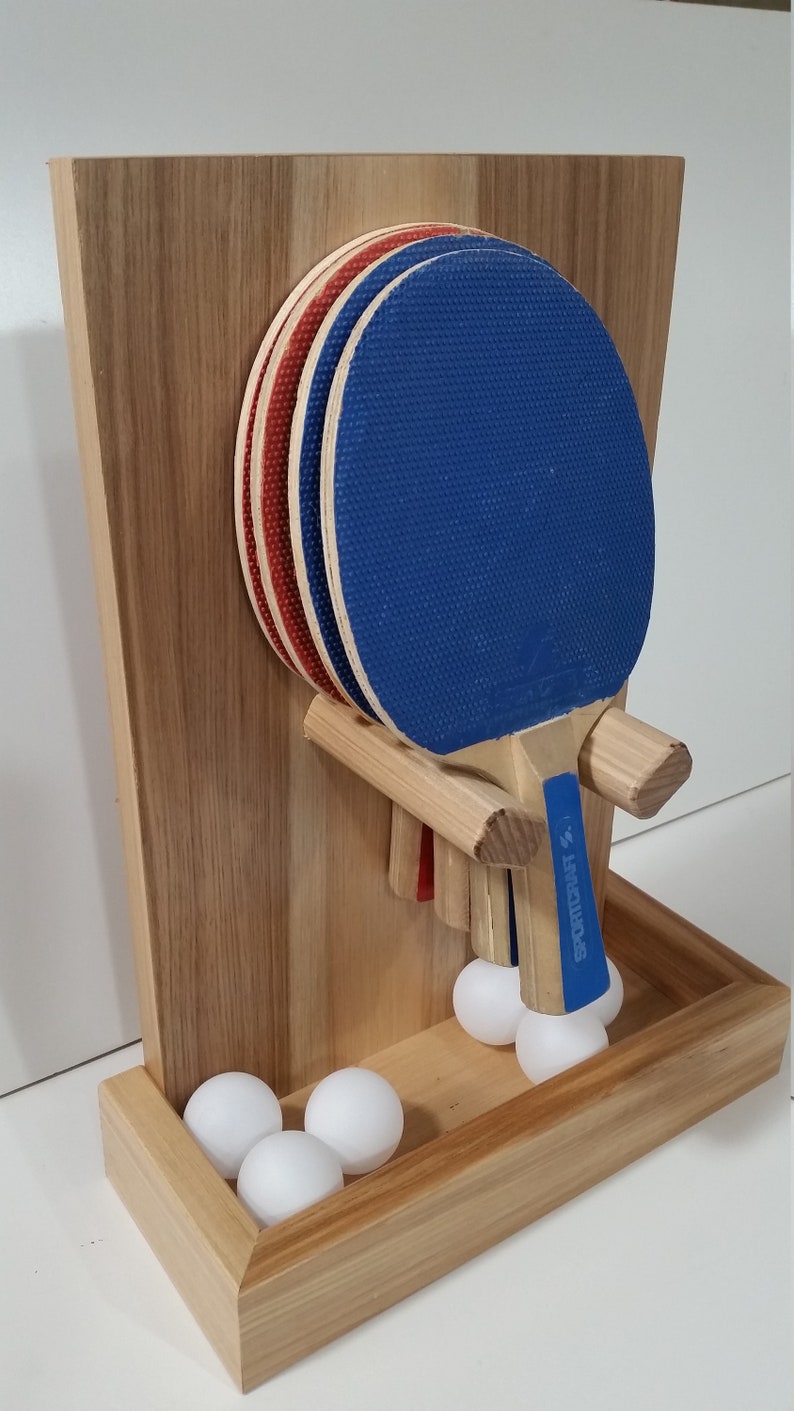 Ping pong paddle holder Etsy