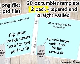20 Oz Skinny Tumbler Etsy