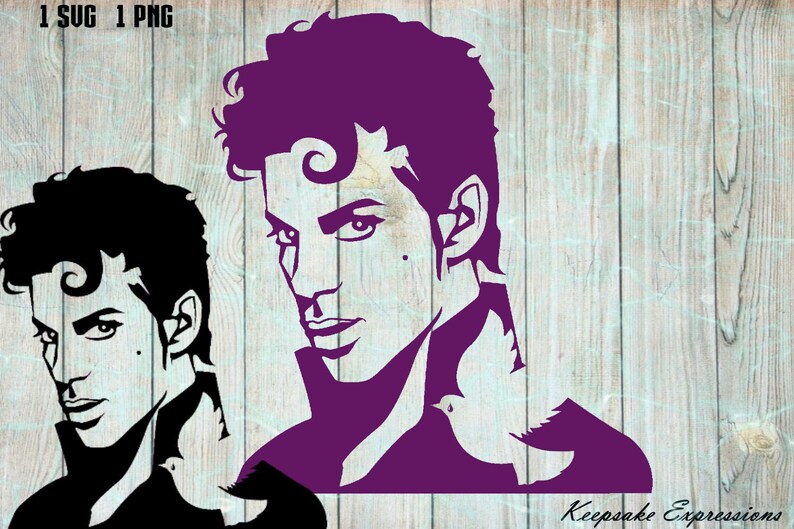 Download Prince Purple Rain cutting files SVG PNG DXF Cricut | Etsy