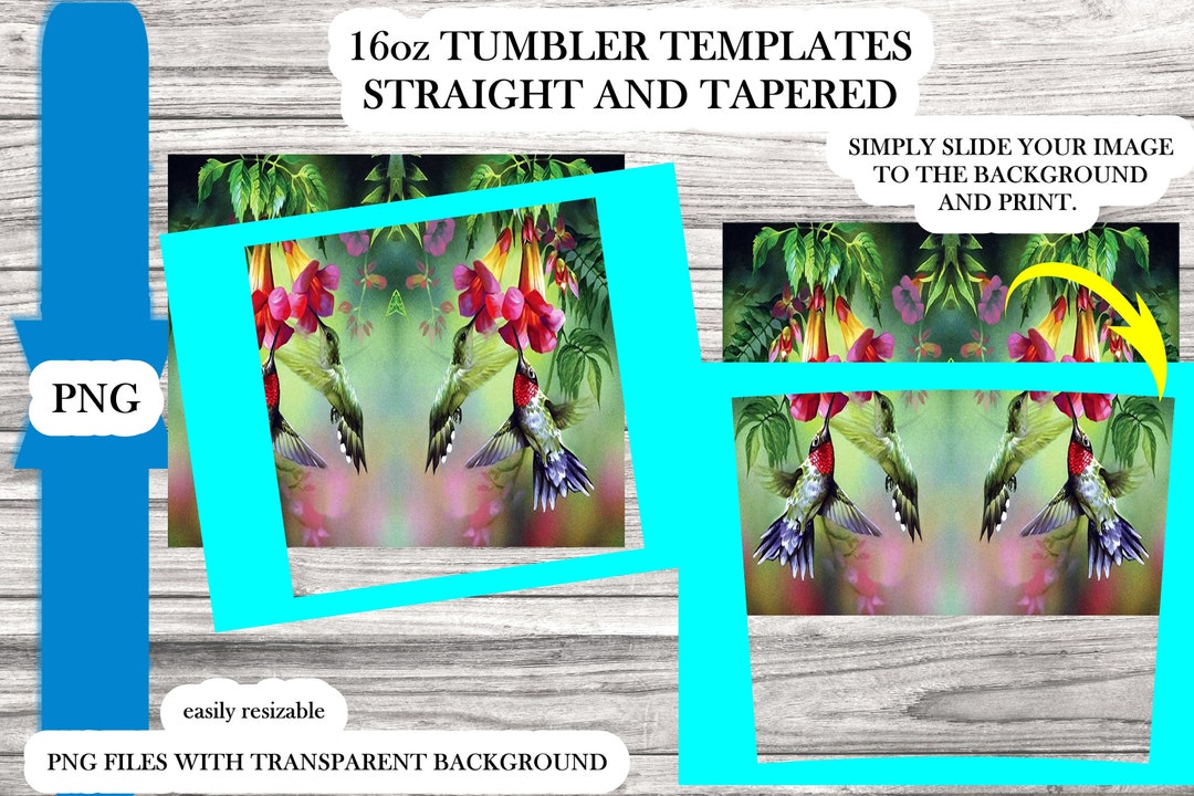 16 Oz Tumbler Template Files 16 Oz Straight Tumbler Template Etsy