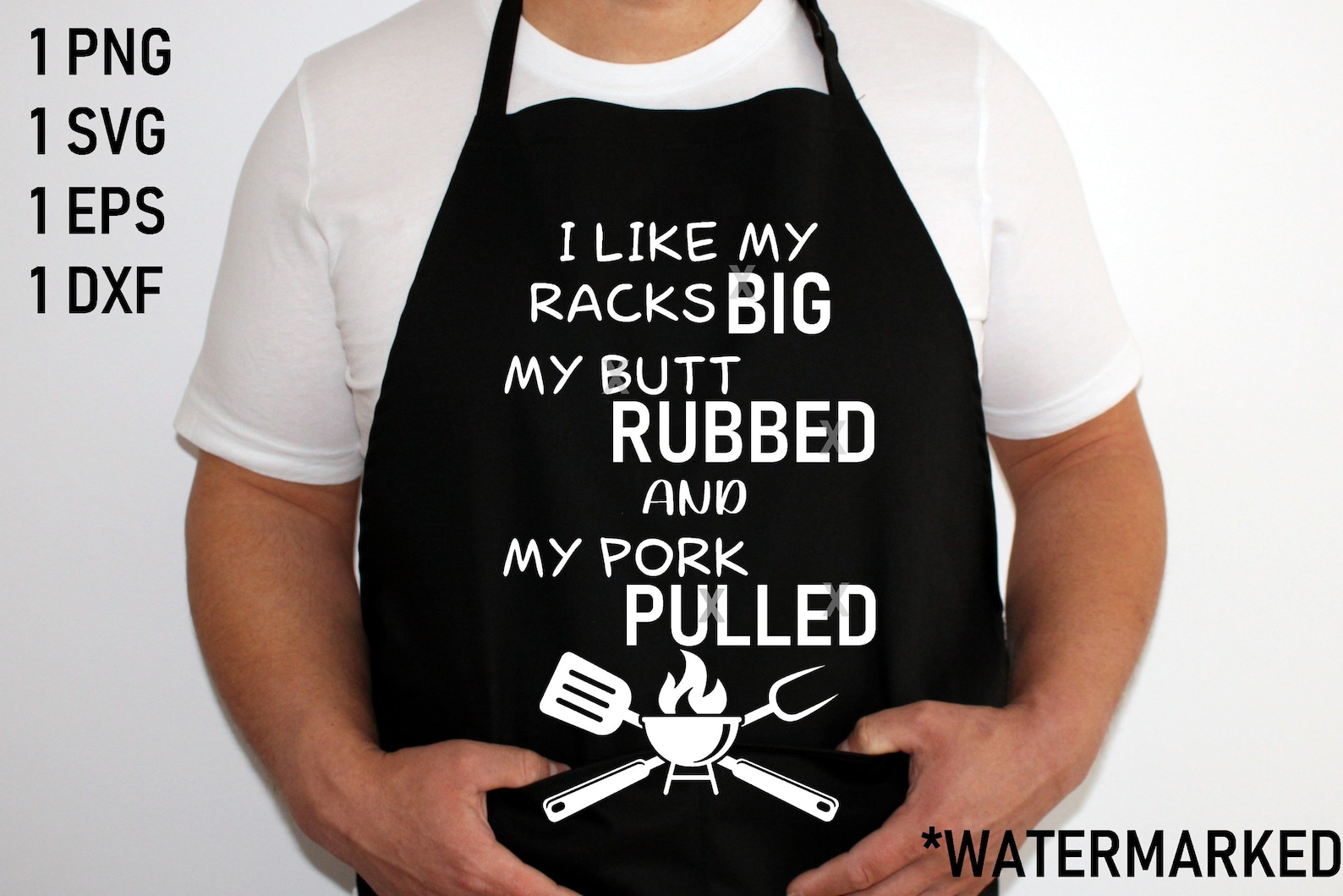 Funny BBQ Apron SVG for Dad Fathers Day SVG Versatile Large Etsy