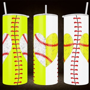 Baseball and Softball tumbler template - Sized for 20 oz tumbler - Can be resized for 30oz tumbler - Add your own word choices