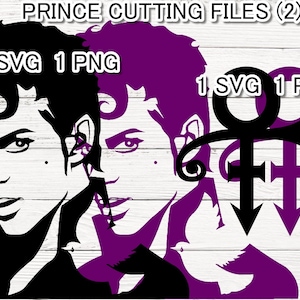Prins svg - Purple Rain svg-bestand snijbestanden - SVG PNG DXF - Cricut, silhouet, door Keepsake Expressions