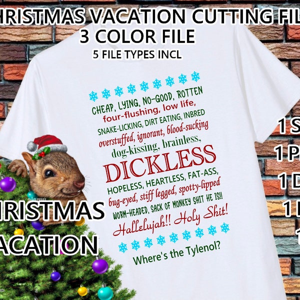 Christmas Vacation SVG file - Griswold Quote SVG cutting file - Cutting file for Christmas Vacation Movie - svg png dxf eps ai files (5)