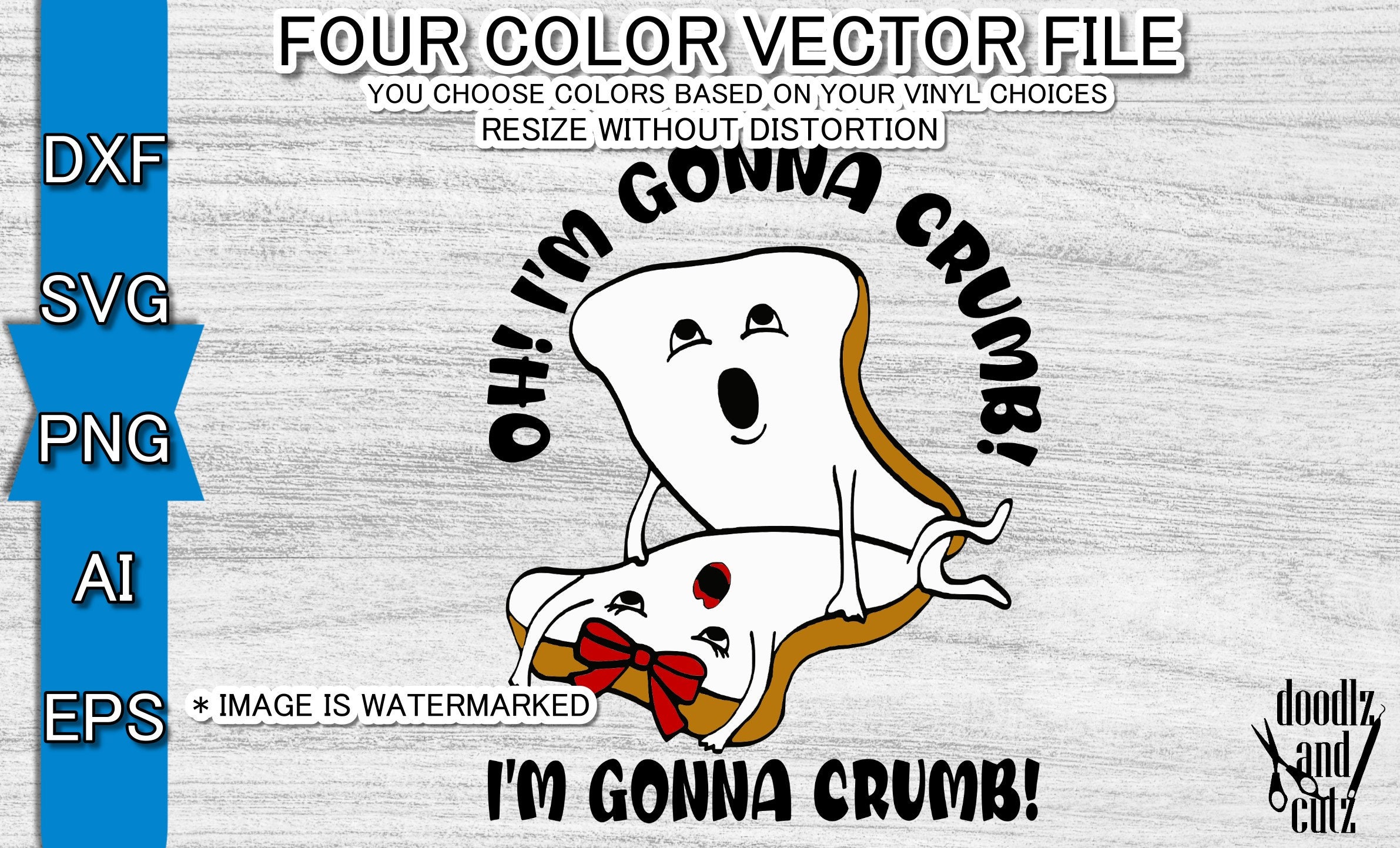 I'm Gonna Crumb Svg Mating Bread Svg Five Different Etsy UK