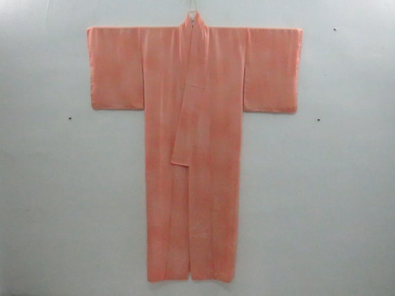 Ombre Strped Kimono - Pink & Orange