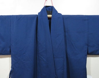 Vintage Japanese Blue Haori Kimono Jacket - Etsy