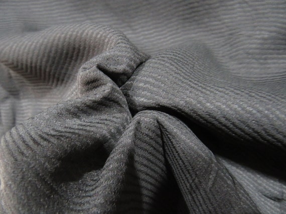 Vintage Japanese Jacket haori black color plain p… - image 6