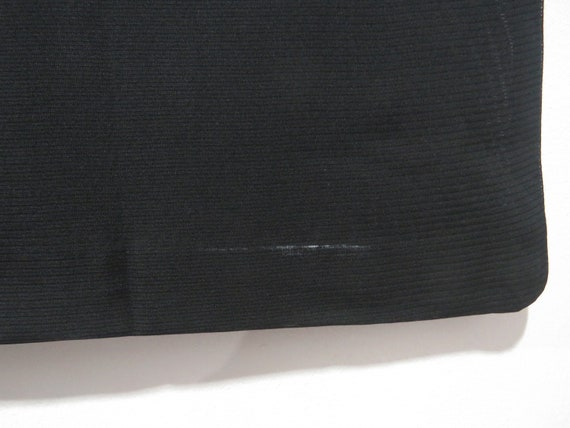 Vintage Japanese Jacket haori black color plain p… - image 9