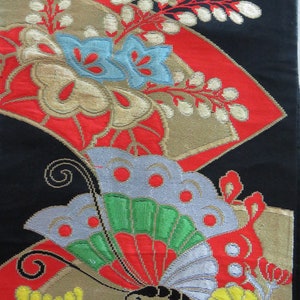 Japanese Kimono Yukata Belt Vintage Table Runner Mat Wall Display Art Home Decor Fabrics FOB250422-08
