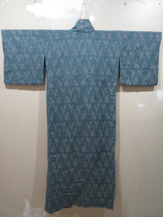 Long Kimono Peacock - Lilac