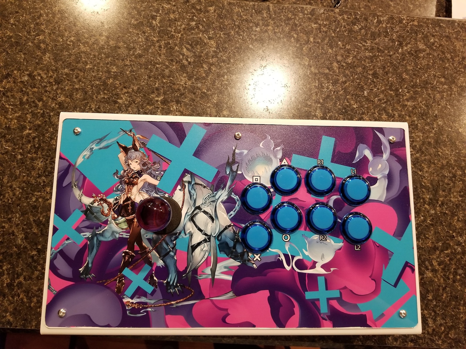 Custom Fight Stick Art file Only Does Not Include Print Etsy