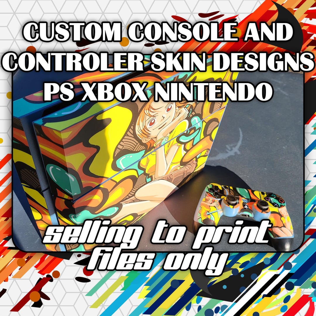 Console Controller Designs Custom Console and Controller Designs Playstation Xbox Nintendo - Etsy