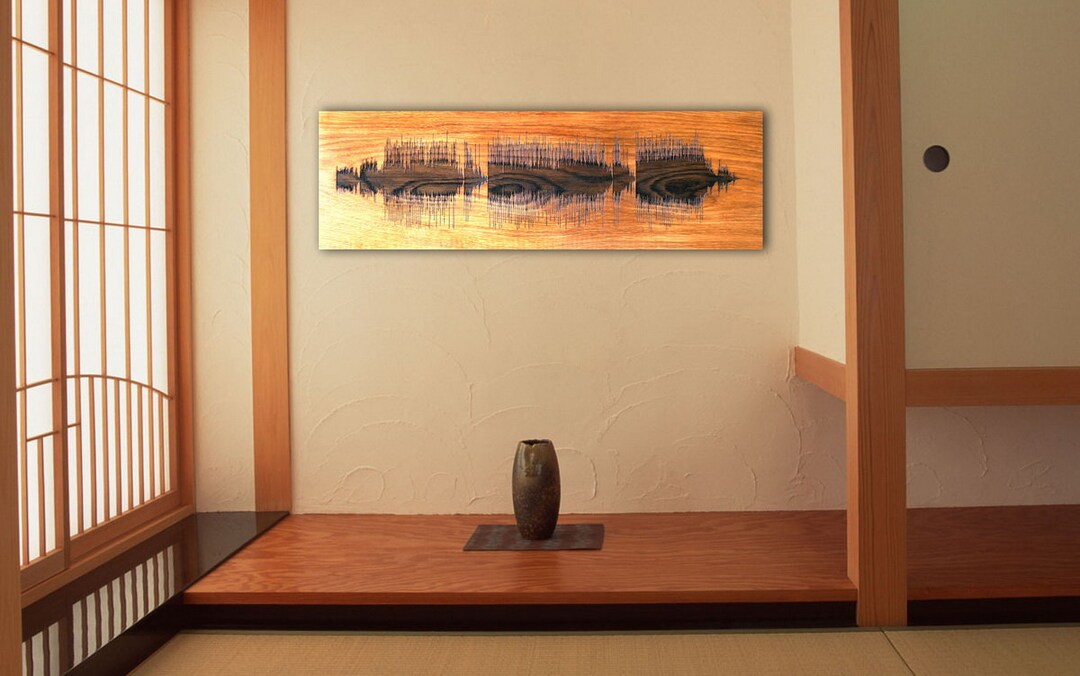 Personalized Soundwave Art, Custom Sound Wave Wall Art, Voice Wave Art ...