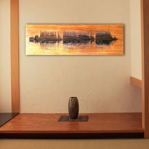 Personalized Soundwave Art, Custom Sound Wave Wall Art, Voice Wave Art, Custom Wood Burned Art, Engraved Sign,  Gift for Him Gift for Her