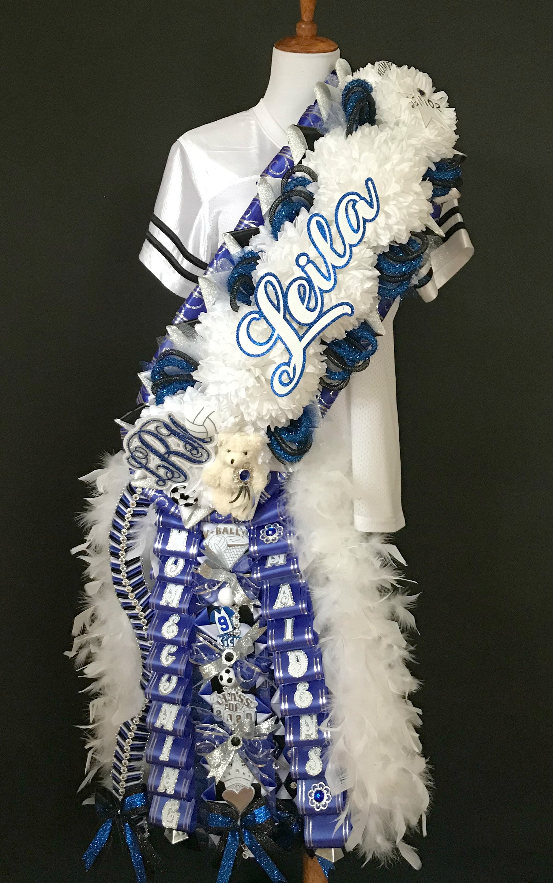 Custom Sash Mum for High School Seniors Etsy